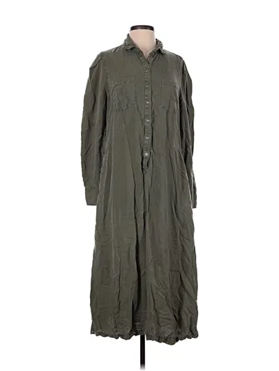 Pre-owned Caslon Casual Dress In Gray