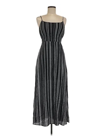 Pre-owned Caslon Casual Dress In Gray