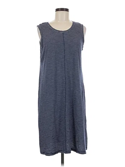 Pre-owned Caslon Casual Dress In Gray