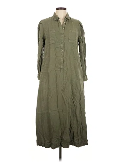 Pre-owned Caslon Casual Dress In Green