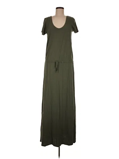 Pre-owned Caslon Casual Dress In Green