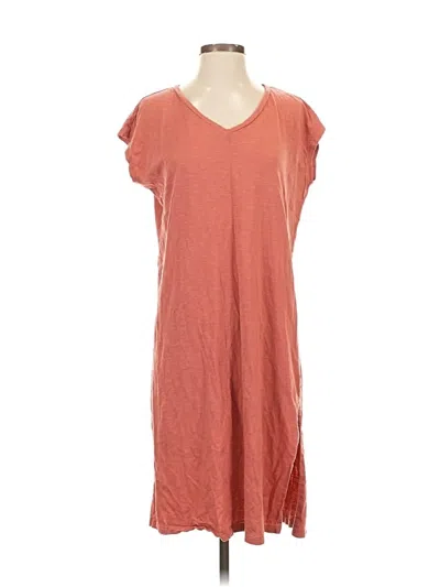 Pre-owned Caslon Casual Dress In Orange