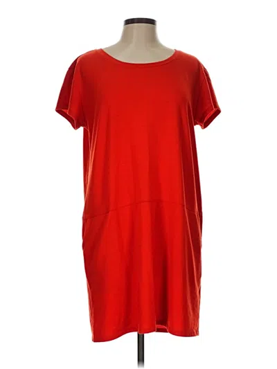 Pre-owned Caslon Casual Dress In Red