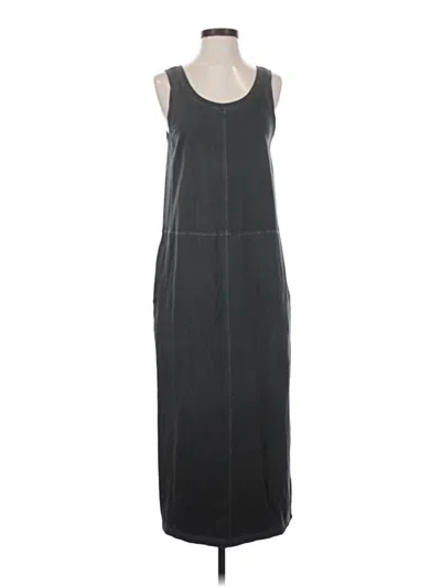 Pre-owned Caslon Casual Dress In Tan