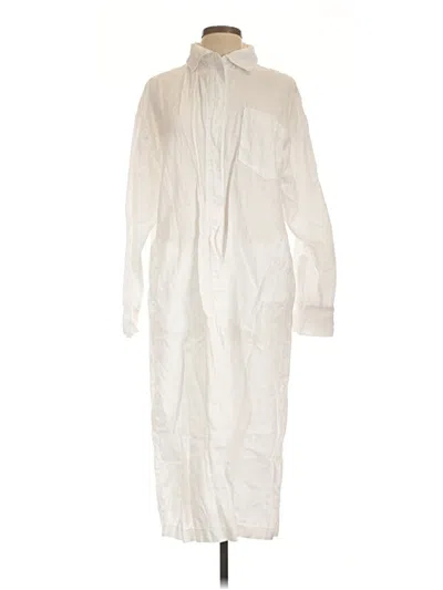 Pre-owned Caslon Casual Dress In White