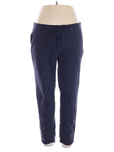 Pre-owned Caslon Casual Pants In Blue