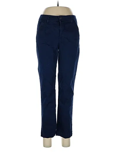 Pre-owned Caslon Casual Pants In Blue