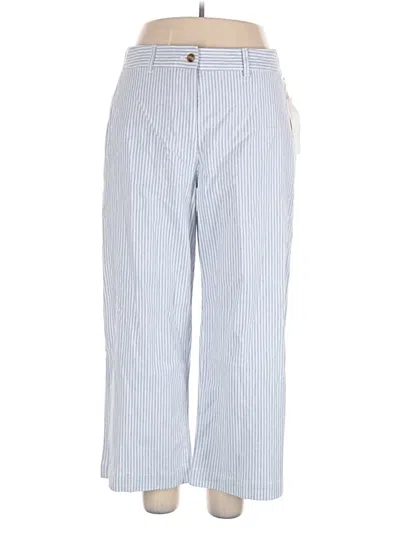 Pre-owned Caslon Casual Pants In Blue