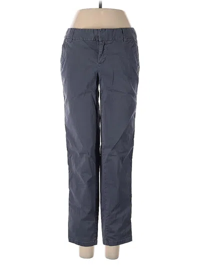 Pre-owned Caslon Casual Pants In Gray