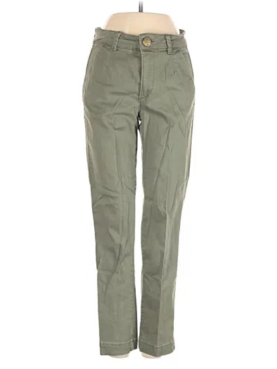 Pre-owned Caslon Casual Pants In Green
