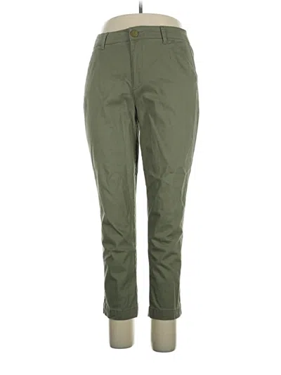 Pre-owned Caslon Casual Pants In Green