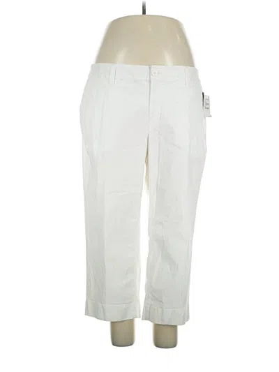 Pre-owned Caslon Casual Pants In Ivory