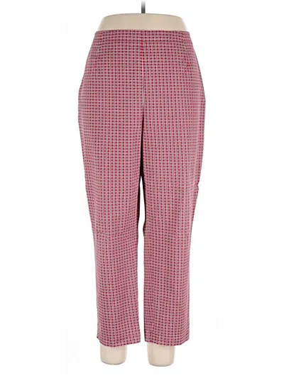 Pre-owned Caslon Casual Pants In Red