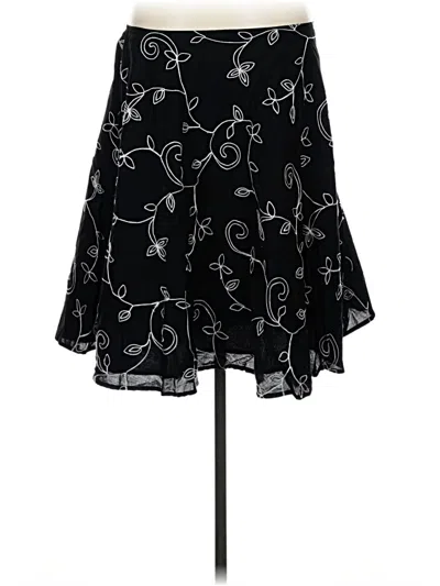 Pre-owned Caslon Casual Skirt In Black