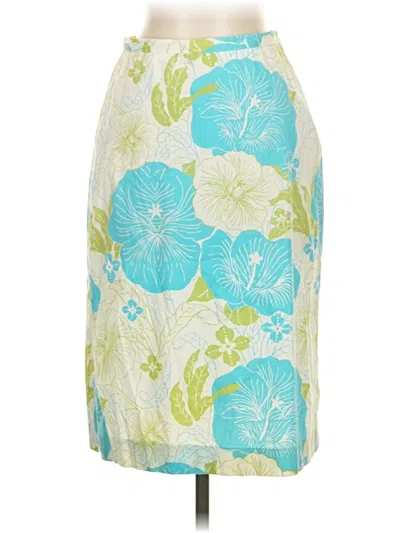 Pre-owned Caslon Casual Skirt In Blue
