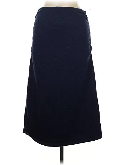 Pre-owned Caslon Casual Skirt In Blue