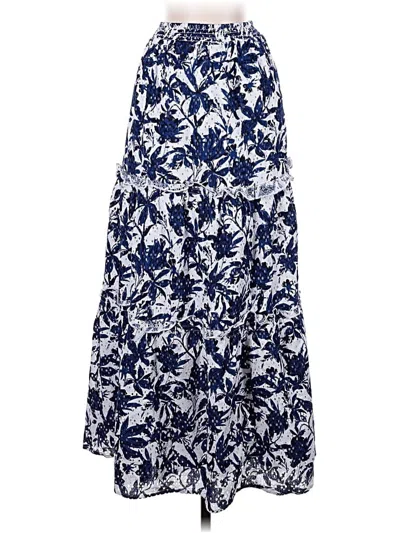 Pre-owned Caslon Casual Skirt In Blue