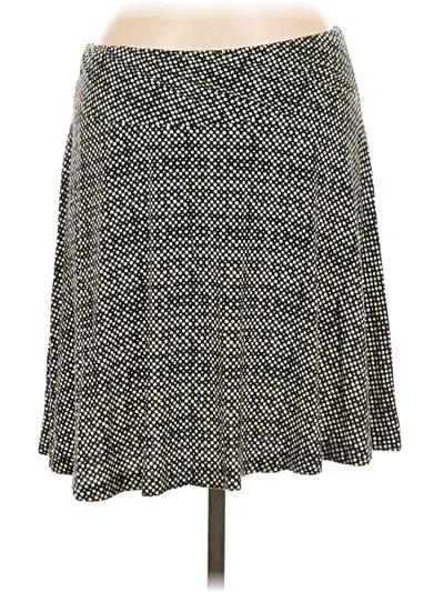 Pre-owned Caslon Casual Skirt In Gray