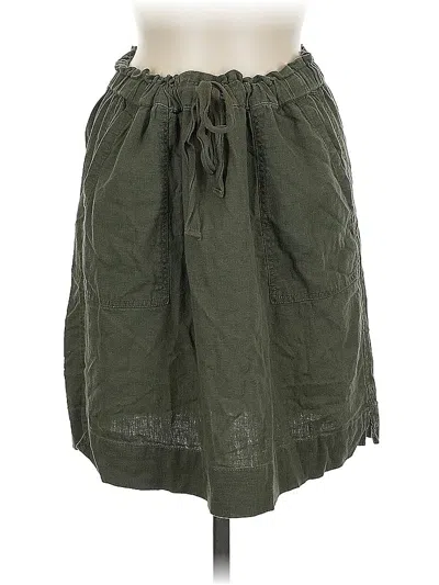 Pre-owned Caslon Casual Skirt In Green