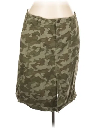 Pre-owned Caslon Casual Skirt In Green
