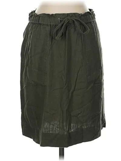 Pre-owned Caslon Casual Skirt In Green