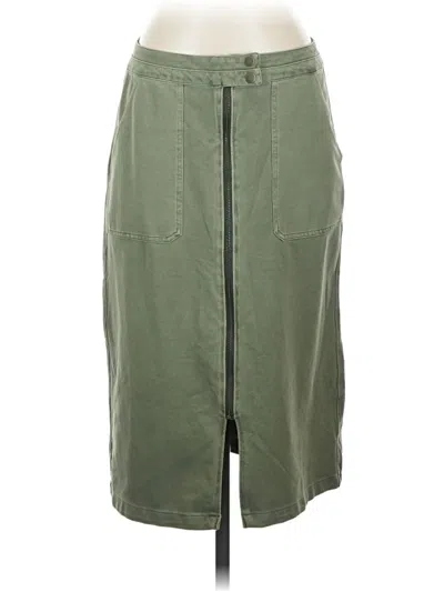 Pre-owned Caslon Casual Skirt In Green