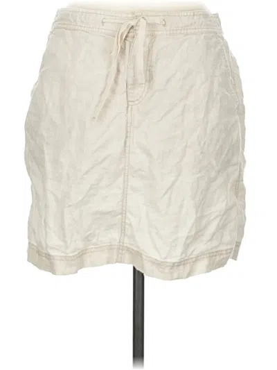 Pre-owned Caslon Casual Skirt In White