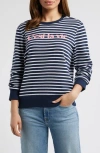 Caslon ® C'est La Vie Stripe Sweater