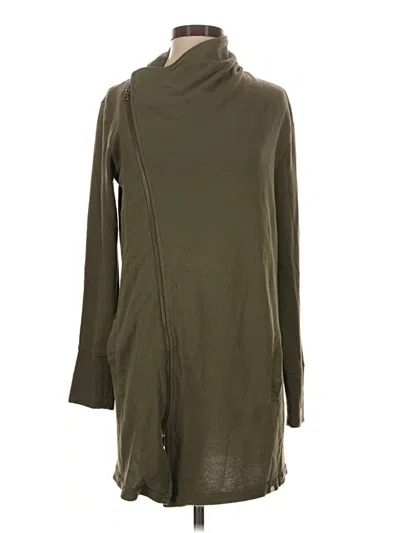 Pre-owned Caslon Coat In Green