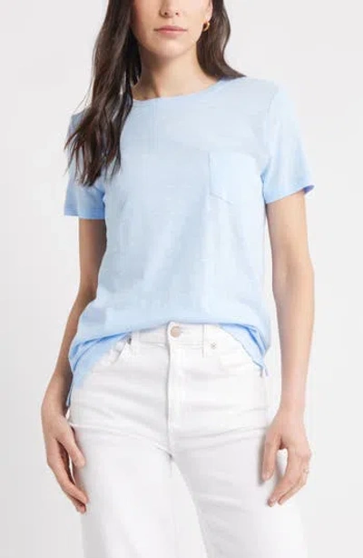 Caslon ® Cotton & Modal T-shirt In Blue