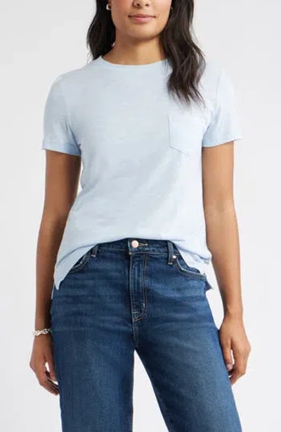 Caslon ® Cotton & Modal T-shirt In Blue