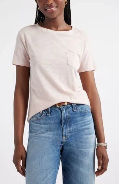 Caslon ® Cotton & Modal T-shirt In Pink