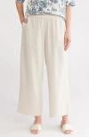 Caslon ® Cotton Gauze Pull-on Pants In Brown