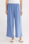 Caslon ® Cotton Gauze Pull-on Pants In Blue