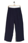 Caslon ® Cotton Gauze Pull-on Pants In Navy Blazer