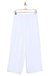 Caslon ® Cotton Gauze Pull-on Pants In White