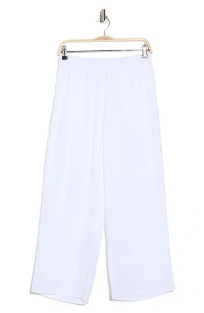 Caslon ® Cotton Gauze Pull-on Pants In White