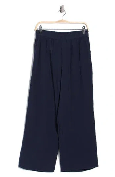 Caslon ® Cotton Gauze Pull-on Pants In Blue