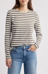Caslon ® Crewneck Long Sleeve T-shirt In Multi