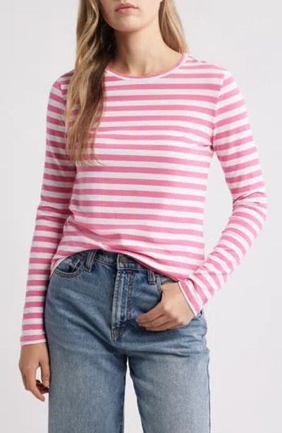 Caslon ® Crewneck Long Sleeve T-shirt