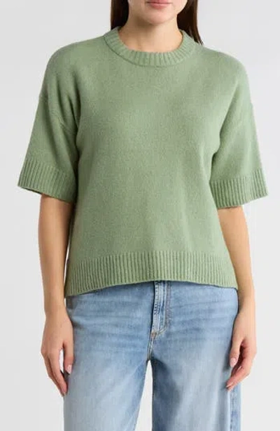 Caslon ® Drop Shoulder T-shirt Sweater In Green