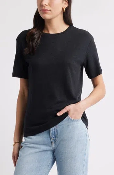 Caslon ® Easy T-shirt In Black