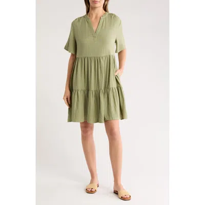 Caslon ® Easy Tiered Minidress