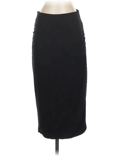 Pre-owned Caslon Formal Skirt In Black