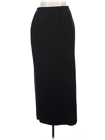Pre-owned Caslon Formal Skirt In Black