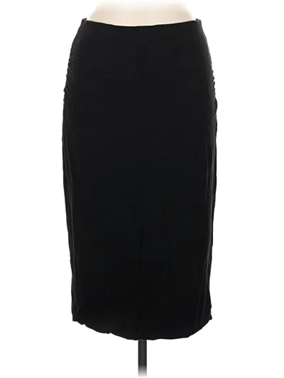 Pre-owned Caslon Formal Skirt In Black