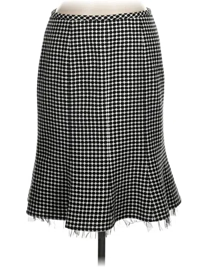 Pre-owned Caslon Formal Skirt In Black