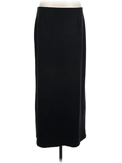 Pre-owned Caslon Formal Skirt In Black