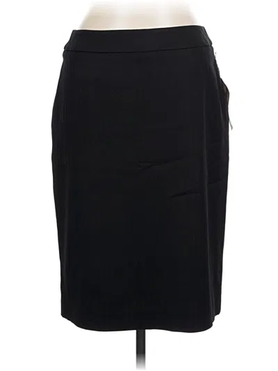 Pre-owned Caslon Formal Skirt In Black