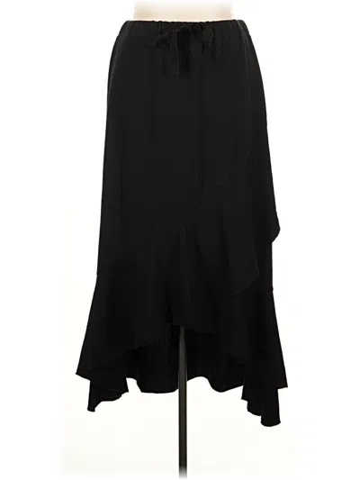 Pre-owned Caslon Formal Skirt In Black